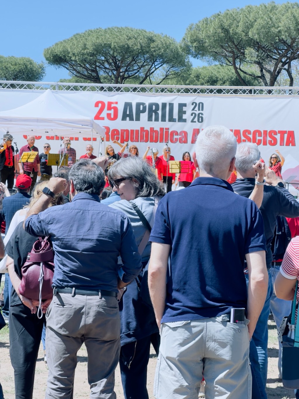 25 aprile da Roma               “Inni e canti di lotta”             Coro della Scuola Popolare di Musica di&nbsp;Testaccio